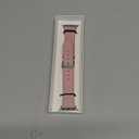 Premium Italy Leather Bands Compatible with Apple Watch Band 40mm 38mm 41mm 42mm 44mm 45mm 46mm 49mm, Soft Leather Watch Replacement Band for Watch Series Ultra SE 10 9 8 7 6 5 4 3 2 1 for Women Men (Lotus Pink)