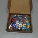Lichamp R1234yf Refrigerant Recharge Kit, AC R134a 1234yf Gauge Set Include Adapters and Can Taps, B201