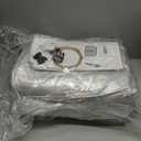 OWEEIO 30 Layers Car Cover for Automobiles All Weather Waterproof, Outdoor Snowproof UV Protection Windproof, Door Zipper, Soft Cotton, Heavy Duty Universal Car Covers, (Silver, Fit Sedans 201"-210")