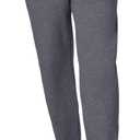 Hanes Mens EcoSmart Best Sweatpants, Athletic Lounge Pants with Cinched Cuffs, 1 Or 2 Pack (Gray, L)