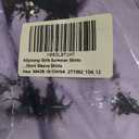 Girls Short Sleeve Shirt Cute Tie Dye Purple Casual Crop Tops Blouse Size 10-12 (Purple)
