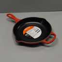 Le Creuset Enameled Cast Iron Signature Iron Handle Skillet, 9", Cerise