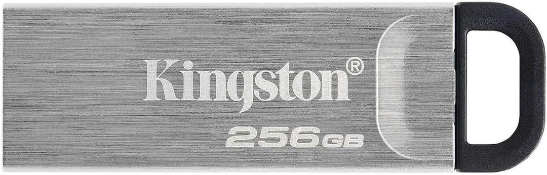 Kingston DataTraveler Kyson 256GB High Performance USB 3.2 Metal Flash Drive | Speeds up to 200MB/s | DTKN/256GB