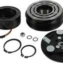 1809 A/C Compressor Clutch Kit Fits for 2007-2008 Fit 1.5L Air Conditioning Compressor Aftermarket Automotive Parts Replacement
