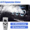 2 x Autoxbtc A/C Expansion Valve Compatible with Ford F-150 2009-2014, Expedition 2010-2014, Lincoln Navigator 2010-2014 Replaces:39356, EX 529492C, EX529492C, 4752090, YG417, 3411482, 9L1Z19849A
