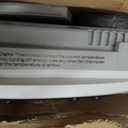 Bionaire Window Fan with Reversible Airflow Blades 3-Speed Settings, Programmable Thermostat, LED Display, Remote Control, Fits 2436" Windows, No Assembly Required