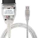 Taotao K+CAN Cable with Switch FT232RL K+D CAN USB Interface Cable Car Ediabas K+ Dcan USB OBD2 OBDii Diagnostic Scanner for BMW Work with NCS Expert Tool32