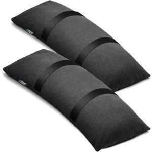 Rhino BaseMate Umbrella Base Weights 2-Pack  Outdoor Fillable Sand Bags for Umbrella Base & Stand | Heavy-Duty Weatherproof Patio Umbrella Sandbag Weights, Arched Design, Holds Up to 49 lbs Each