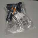 2026 Upgraded Cordless Electric Scissors - Larger 1.84" Tungsten Blade, Wider Opening, 320 RPM, 1/3" Max Thickness, 3-Speed & LED Display, Cardboard Cutter Designed for Cardboard box, Black