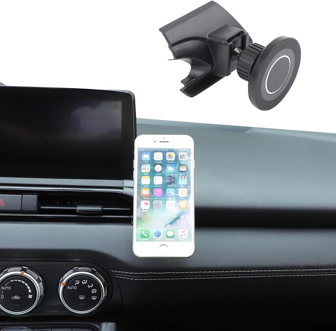 HAPPYHORSE Car Phone Holder Compatible with Mazda MX-5 ND 2016-2024Central Control Air Vent Car Phone Holder Mount Mobile Phone Holder Accessories (Style E)