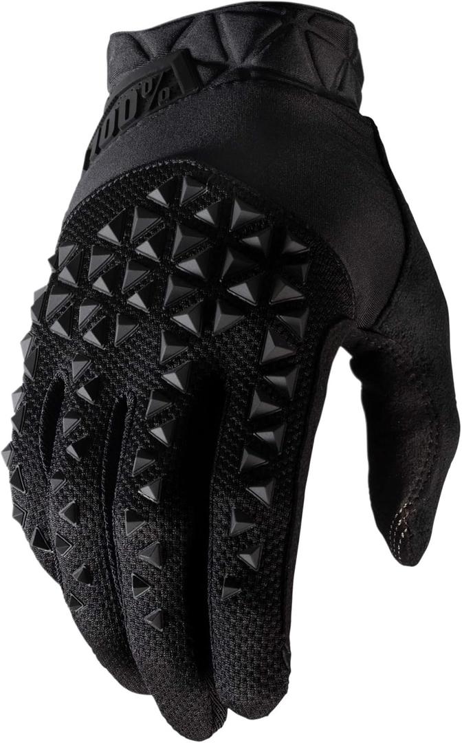 100% Geomatic Mountain Biking Gloves - MTB & Power Sport Racing Protective Gear, Small