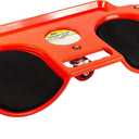 MaxWorks 50916 MaxxHaul Rolling Knee Creeper/Pads ABS High Impact Frame, 5 Swivel Castors, Tool Tray Holder