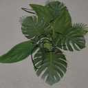Tropical Palm Leaf Garland Party Decorations, Length 2.6M, 8.5 FT, Green