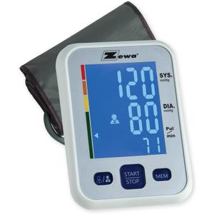 Zewa Premium Automatic Blood Pressure Monitor with Bluetooth and Extra-Large Display for Android & iOS