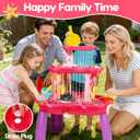2026 Water Table for Toddlers 1-3 3-5 with Pump, 3-Tier Outdoor Sand Water Play Table Toys for Kids Ages 4-8 Outside Activity Sensory Summer Beach Pool Backyard Splash Pond Toys for Boys Girls Gifts
