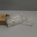 2Pcs Cracker Serving Tray Clear Cracker Holder Acrylic Macaroon Serving Stand Reusable Biscuit Holder Multipurpose Dish Charcuterie Board Platter for Home Party Events 8.75x2.75x1.5 Inch