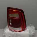 Tail Light Assembly W/Blind Spot Compatible with 2019-2023 Ram 2500 3500 Rear Brake Lamps Red Trim Left Side 68361721AH CH2800223 (Module Not Included) (Right)