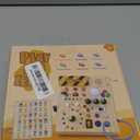 Busy Board,Montessori Toys for 1-3 Year Old Boys & Girls,Travel Educational Learning Activities for Toddlers,Sensory Toy for Kids with Autism (Busy Board v5)