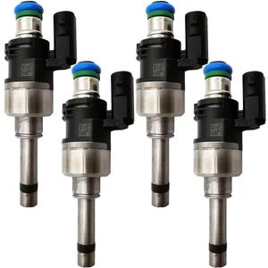 4Pcs/set FJ1235 DS7Z9F593DA Fuel Injectors Nozzle Engine Replacement for Ford Escape 2017-2019 Ford Fusion 2014-2020 1.5L L4 DS7Z-9F593-DA