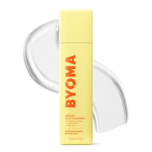 BYOMA Creamy Jelly Cleanser - Hydrating Facial Cleanser for Skin Barrier Repair -Tri-Ceramide Face Wash for Sensitive Skin & All Skin Types - Gently Removes Makeup & Excess Oil - 5.91 fl oz