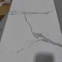 Art3d 10-Pack 24"x12" SPC Wall Panels, 20 Sq.feet Waterproof Click Lock Panels for Interior Wall Decor, Rigid Core Wall Panel for Bathroom, Kitchen, Living Room, Pure Marble White