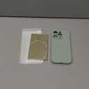 Magnetic for iPhone 15 Pro Case, Compatible with MagSafe, [Full Camera Protection][Screen Protector] Silicone Shockproof Protective Phone Case for iPhone 15 Pro 6.1", Light Cyan