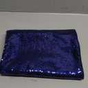 ShiDianYi Sequin Aisle Runner for Wedding Ceremony - 2FTx15FT Navy Blue, Outside Glitter Rug for Party, Prom, Graduation