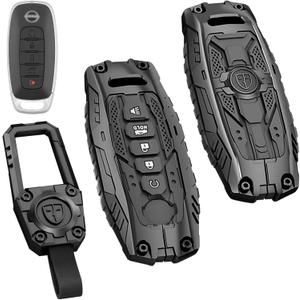 Key Fob Cover Case for Nissan Rogue Sentra Pathfinder Versa Accessories (Model-B)