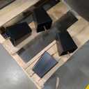 Signature Design by Ashley Navi Faux Leather Modern Queen Sofa Sleeper, Gray (Grey)