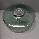 Bofea Green Ceiling Light Fixture Vintage Glass Flush Mount Ceiling Light