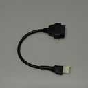 Delphi Motorcycle OBDII 6 Pin to 16 Pin OBD2 Diagnostic Adapter Compatible with Motorcycle