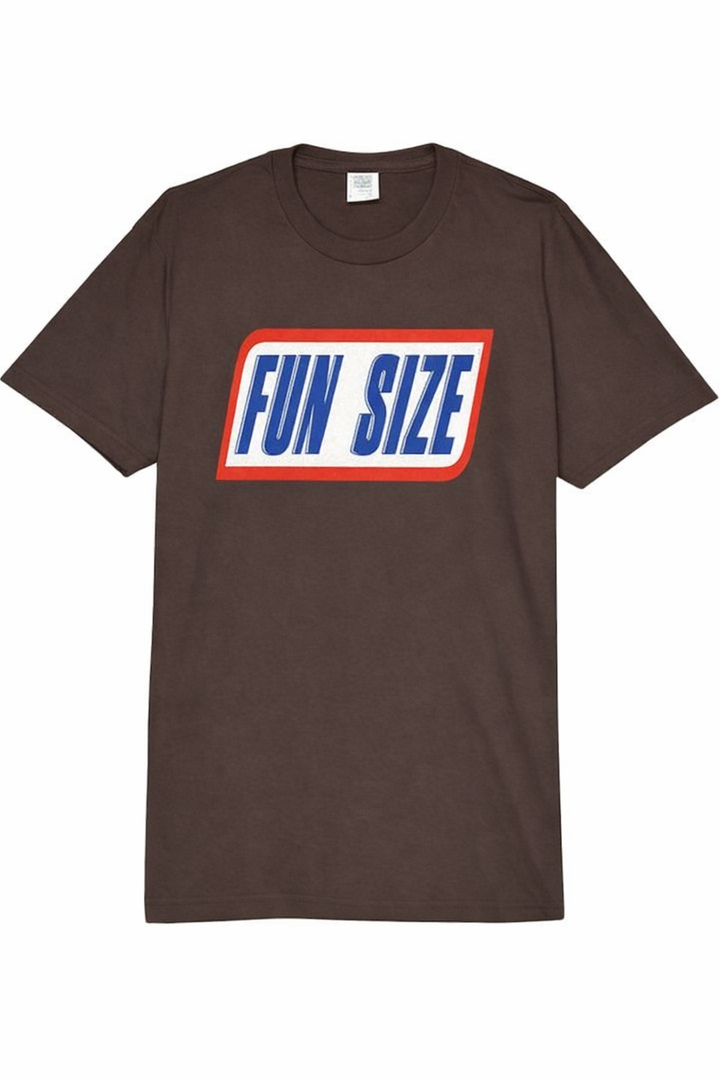 Fun Size - Candy Bar Style Label Comfort Colors Adult Heavyweight T-Shirt XL