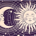 GalsCandy Moon And Sun Mouse Pad