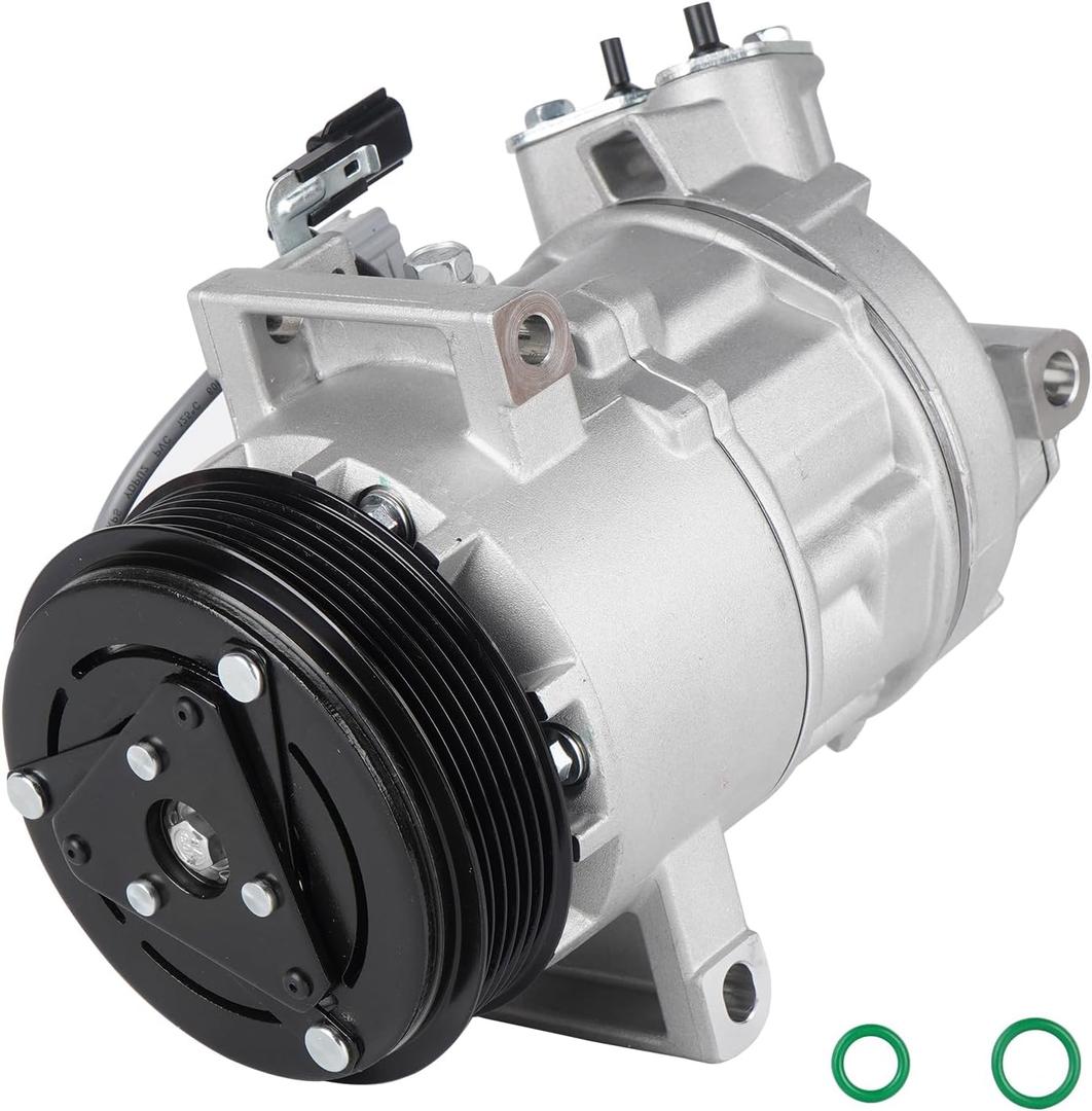 AC Compressor with A/C Clutch Fits for Nissan Tsuru 1.6 1.6L 2013 2014 2015, Sentra 1.8L 2013 2014 2015, 2001730, CO 29072C, 14SD1733