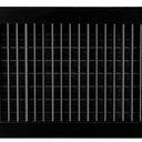 Air Vent Cover Black 12×8"