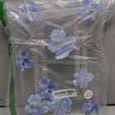 Blue Flowers on Aceylic Sheet