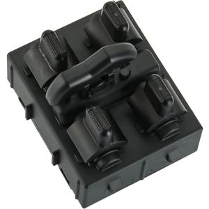 Power Window Switch Fits for Jeep Wrangler 2007-2010,4-Door Front Left Driver Side Control Door vidrios Master Switch.OEM 4602756AB, 4602756AA