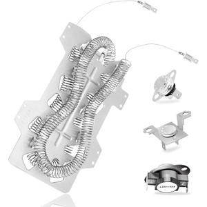 DVE45R6100C/A3 DV42H5200EF/A3 DV42H5200EP/A3 DV42H5000EW/A3 Dryer Heating Element for Samsung DVE50R5200W/A3 DV45H7000EW/A2 DV40J3000EW/A2,DC47-00019A,DC96-00887A, DC47-00016A,DC47-00018A