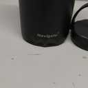 Navigate 40 oz Insulated Stainless Steel Sports Water Bottle with Spout & Handle Lids,Wide Mouth Water Jug with Double Walled Leak Proof Keep Cold for 24 Hrs Hot for 12 Hrs, Blue to Black