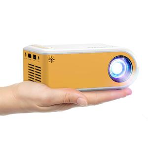 VAMVO Mini Projector, Upgraded Portable Projectors Support 1080P 170" Mini HD Movie Projector, Outdoor Projectors with Stylish Streamlined Design, Compatible with Phone/Tablet/Laptop/TV Stick/PS4 Etc