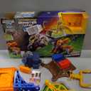Monster Jam Smash & Bash Crash Course Playset with Launcher, Exclusive 1:64 Scale Monster Truck, 16-inch Obstacle Tower with Trampoline, Kids Toys for Boy and Girls Ages 3 and up