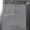 Wikiwiki 10ft Solar LED Offset Hanging Market Cantilever Patio Umbrella for Backyard, Poolside, Lawn and Garden, Easy Tilt Adjustment, Polyester Shade & Cross Base, Dark Gray