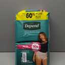 Depend Fresh Protection Adult Diapers, Incontinence & Postpartum Bladder Leak Underwear for Women, Disposable, Maximum, Medium, Blush, 30 Count