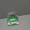 2 x 3Pcs Green St Patricks Day Garland Saint Patricks Shamrock Garland Hanging Shamrock St. Patrick's Day Garland Decorations for Home Mantel Office Irish Day Party Supplies (NO DIY)