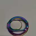 Doflyesky Magnetic Phone Ring Holder with Magsafe, Double Adjustable Gym Finger Ring Grip, Removable Phone Grip, for iPhone, iPad and Smartphones, Compatible with Magnetic Car Mount (Colorful)