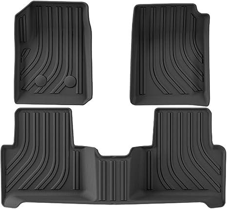 for Chevrolet Chevy Colorado 2015 - 2022 Car Floor Mats 3D TPE Foot Pad Set All Weather Auto