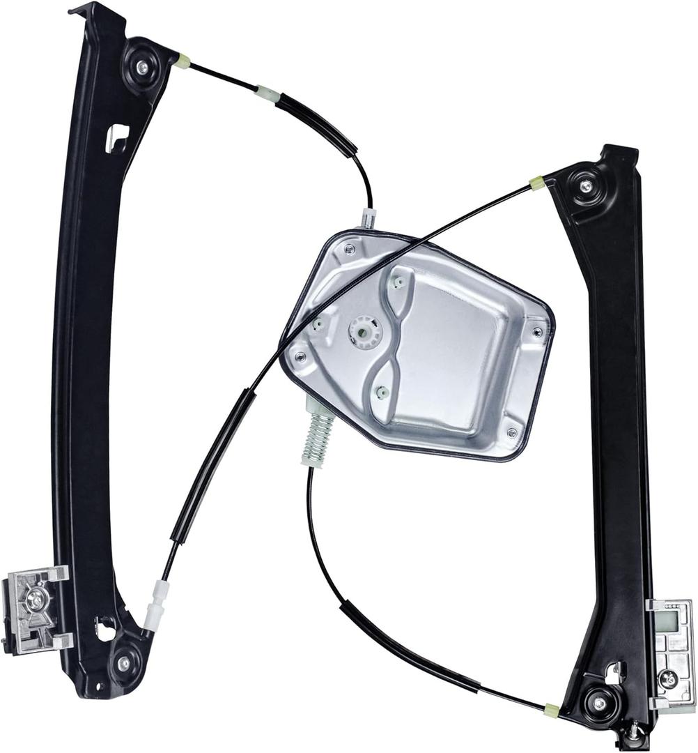 Power Window Regulator Compatible with Volkswagen Eos 2008-2015 Front Driver Side Replace # 1Q0-837-461-G 1Q0837461G