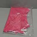 Basic Solid Stretchy Cotton High Waist A-line Flared Casual Skater Mini Skirt (French Rose) Small