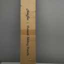 Adjustable Panel Track Blinds Manual Blackout Vertical Blinds for Sliding Door (Blackout - Dark Grey, 74" W x 96" H)