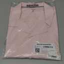 Men's Vacation Cotton Button-Down Short Sleeve Resort Shirt (X-Large, Pink)